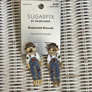 Blue and Red Jewelry Earrings by SUGARFIX
